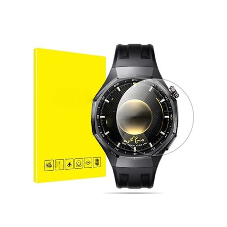 Korkea alumiininen kaksinkertainen HD-näytönsuoja (2 kpl) yhteensopiva Huawei Watch GT6 Pro 42mm:n kanssa
