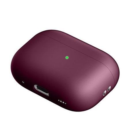 AirPods Pro 2 silikonikotelo - Viininpunainen