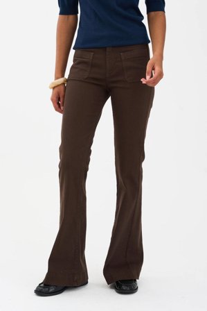 Ann Charlotte Jeans Wash Sava Espresso Brown 30" 30