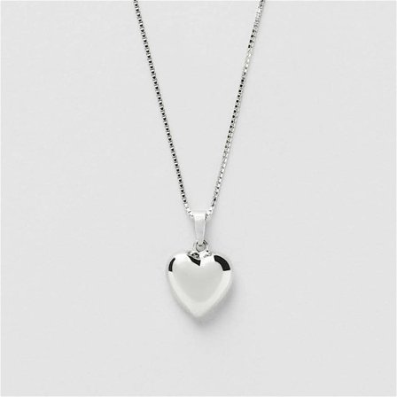 Favourite Heart Halsband - Sterling Silver - Safira