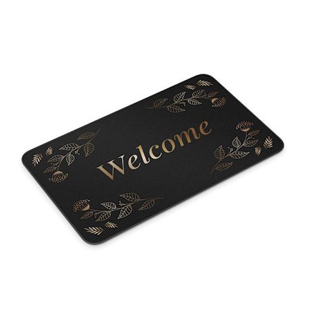 Enkle engelske gulvmåtter, køkken- og soveværelsesindgange, trykte stuegulvmåtter, 60*90cm, K,