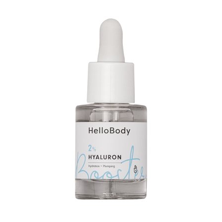 HELLO BODY Booster 2% Acido Ialuronico 15ml - Siero viso antirughe