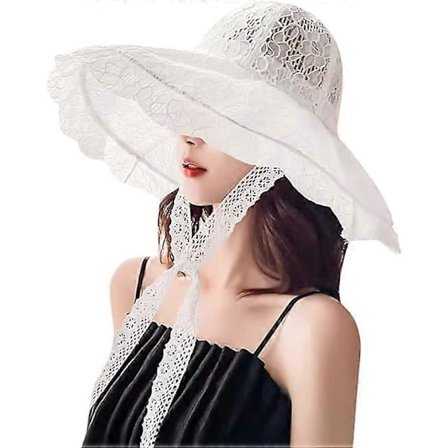 Dam Roll Up Floppy Hatt Bredbrättad Solhatt Strandhatt Resehatt Bredbrättad Hatt Sommar Solskyddshatt