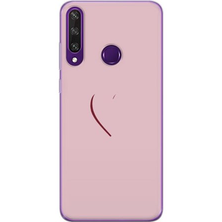 Kompatibelt Mobildeksel til Huawei Huawei Y6p SoftPinkLove