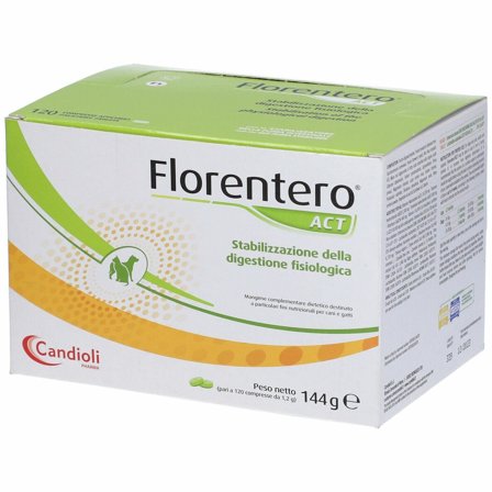 Florentero Act Mangime Complementare Cani/Gatti 120 Compresse
