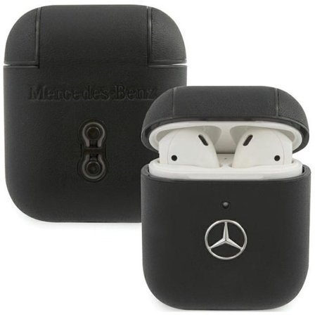 MERCEDES ELECTRONIC LINE ETUI TIL AIRPODS 1/2 - SORT
