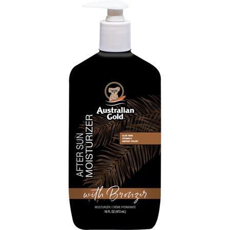 Australian Gold After Sun Moisturizer With Bronzer 473ml - Latte corpo doposole