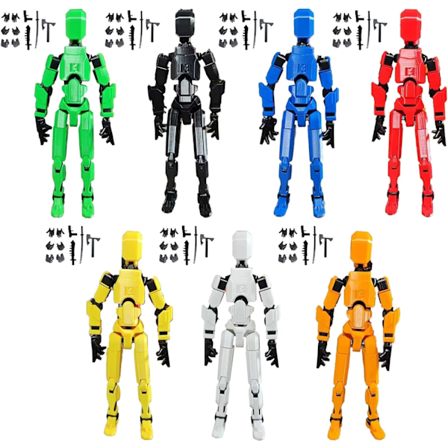 Actionfigurer - (Montering fullført) Titan 13 Actionfigur, T13