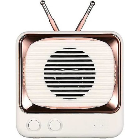 Retro Bluetooth-kaiutin, Vintage Kannettava Bluetooth-kaiutin Kannettava FM-radio Mini-kaiutin