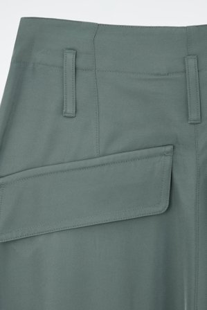 COS Women's Pantaloni Paperbag In Stile Utility in Blu