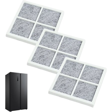 Køleskabs Luftfilter, 3 stk. Udskiftnings Luftfiltre, til LG LT120F Køleskab/Luftrenser, LFX31925SW