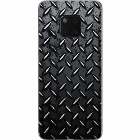 Huawei Mate 20 Pro Genomskinligt Skal Metalliskt Mönster