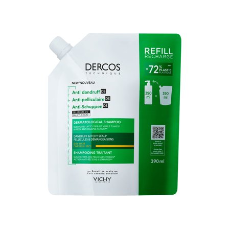 VICHY - Dercos Shampoo Antiforfora DS capelli secchi - Shampoo antiforfora,Forfora