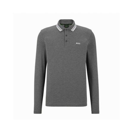 Hugo Boss Long Sleeve Tops grå, Herr, Herr, Storlek: M