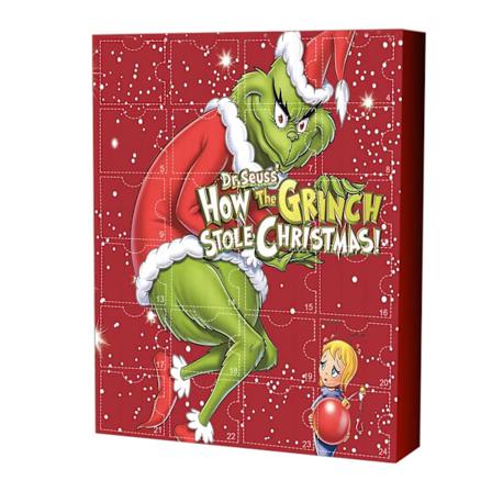 2024 Grøn Pelsmonster Grinch Julekalender med Blind Box G