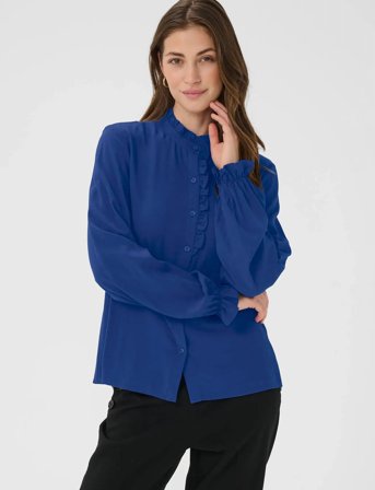 Cream Crvenea Shirt - Blue - 34