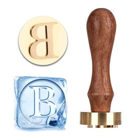 3 cm jääpalamuotti, jääpalamuotti kirjain B, merkintämuotti cocktail-jääpaloille, jääpalamuotti, sinettimuotti cocktail-jääpaloille