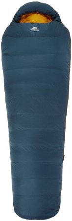 Mountain Equipment Helium 400 Left Zip Long -6°C Majolica Blue