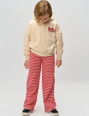The New Tnmoore Wide Rib Pants - Red - 146/152