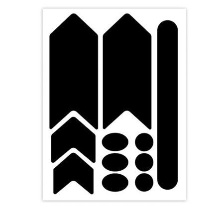 Polkupyörän ketjun suojatarra maastopyörän hoitoketjuun