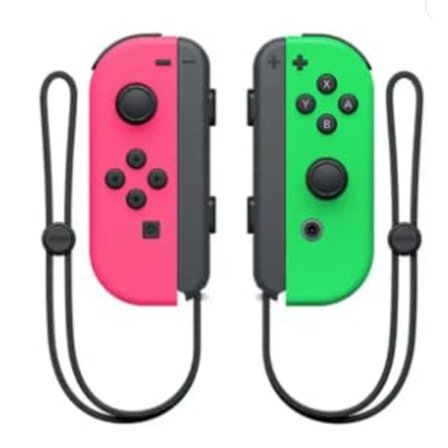 Joy-Con (vänster/höger) trådlös handkontroll Nintendo Switch - Rosa Grön