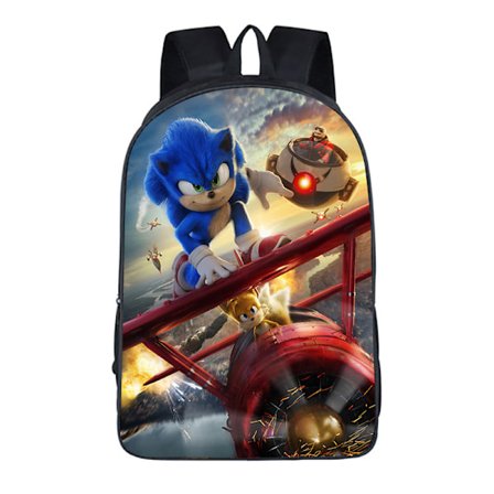 Sonic Student Ryggsäck Sonic Mus Barns Tecknade Ryggsäck hög kvalitet-E