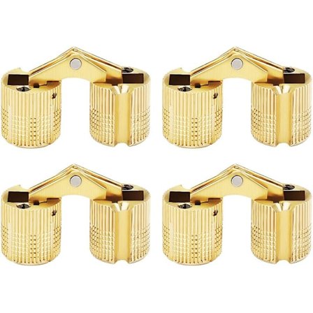 Näkymätön sarana 4 kpl Näkymätön sarana Sylinterisaranat Messinki