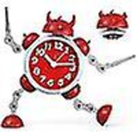 Børnevækkeur Drenge, Piger, Robot Vækkeur Børn Analog Vækkeur 1stk