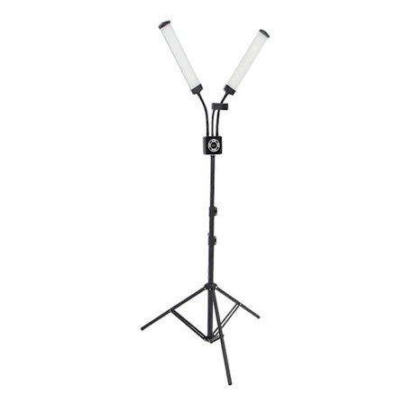 Kaksihaarainen LED-täyttövalo valokuvaukseen - Säädettävä kaksoisvarsivalaistusratkaisu