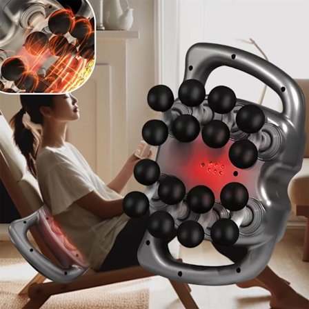 9 tilaa 99 Vaihdevoimakkuus Fascia Gun Muscle Massager Gun 8/16 Head High Frequency Kaulan Olkapää Vyötärö Hierontakone Vartalolle