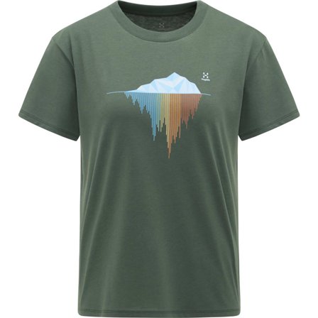 Haglöfs Camp Tee Women Women short-sleeved sweaters Green S