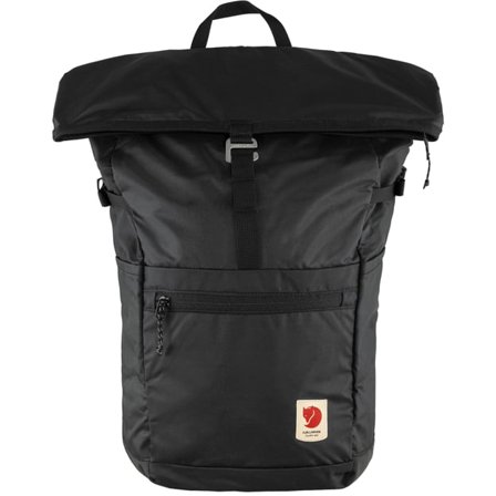 Fjällräven High Coast Foldsack 24 Bag in Black, Bergshell/Polyamide
