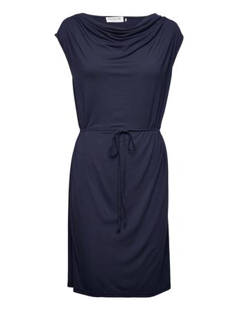 Dress Ss Dresses T-shirt Dresses Marineblå Rosemunde*Betinget Tilbud