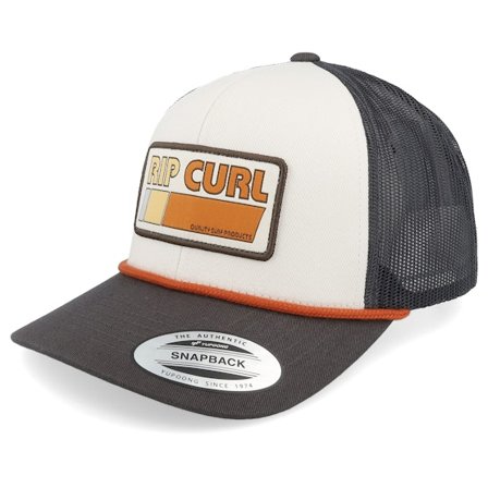 Rip Curl - Harmaa trucker Lippis - Surf Revival Bone/Dark Grey Trucker @ Hatstore