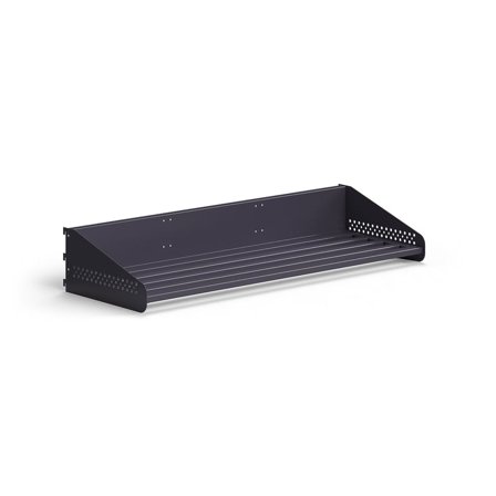 Shoe shelf ENTRY, no partition, 900 mm, anthracite, RAL 7043