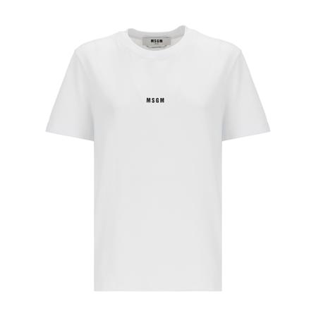 Msgm, T-Shirts Wit, Dames, Maat:M