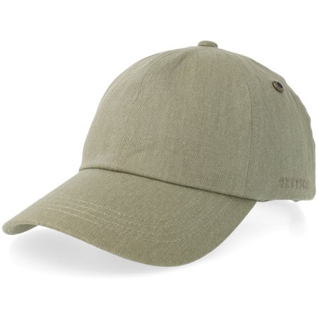 Stetson - Baseball Cap Cotton Olive Dad Cap Unconstructed Green Cap - @ Hatstore