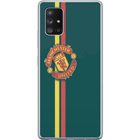 Samsung Galaxy A71 5G Läpinäkyvä kuori Manchester United F.