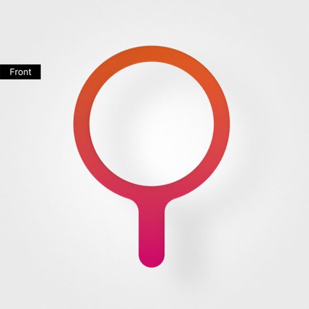 Passion Fruit MagSafe Ring – Bright & Reusable, Standard