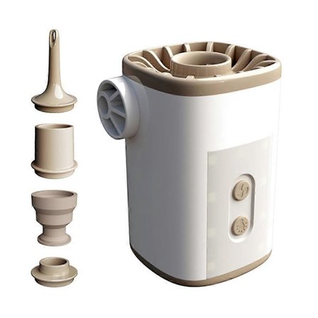 Elektrisk utendørs luftpumpe, bærbar rask fyllingspumpe for svømmeringer