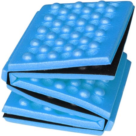 Lett og bærbar sammenleggbar matte, skumputer, HexaFold utendørs sitteunderlag med vanntett kryssbundet polyetylen