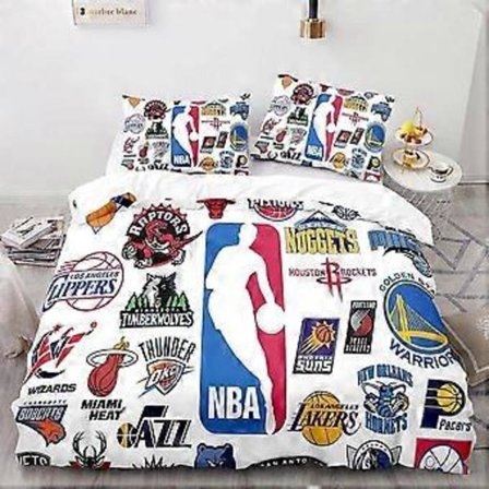 Anime-serie 3D digitaltryck basketboll-serie dun och borstad tredelad sängklädesset ZX3 Dubbel 200x200cm Dubbel 200x200cm ZX3