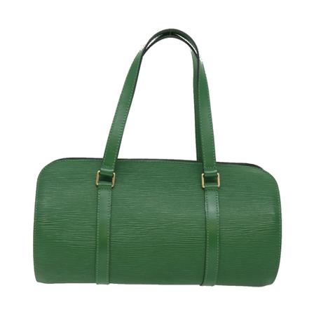 Louis Vuitton Vintage Louis Vuitton Soufflot , Groen , Dames , Maat: ONE Size Vintage Tassen