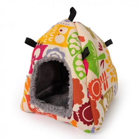 Fågelbo hus säng leksak husdjur papegoja, papegoja ekorre vinter