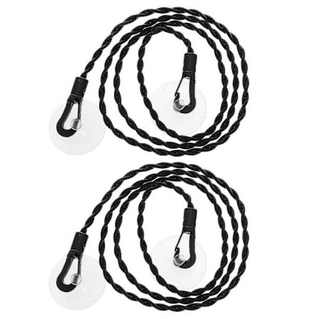 2 stk. Sugekop Tørresnor Bærbar Teleskopisk Punchfri Vindtæt Tørresnor