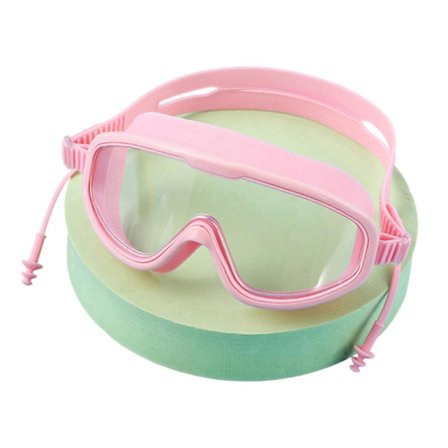 Store Svømmebriller med Antidugg Klar Sikt Vanntette Utendørs Svømmebassengbriller Lekker Ikke