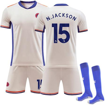 Chelsea Kidsin Vierasjalkapallopaita Sukilla 2024-2025 NO.15 Jackson 22