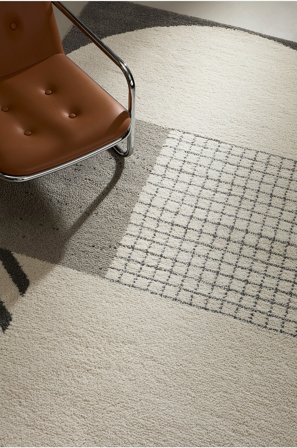 Jotex - Luggteppe 135x190 Cm Polyester/Polypropylen/Polyester/Polypropylen Hvit/grå JADEN - Kjøp Barnetepper hos Jotex