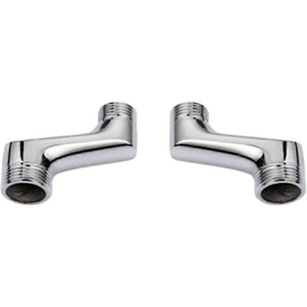 Excentrisk messingtilslutning til blandingsbatteri, justerbar svingarm til bruser, toilet (F2)