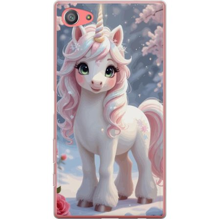 Yhteensopiva Puhelinkuori Sony Xperia Z5 Compact Minimalistinen glitch-typografia tekstillä cute but psycho neon-maisessa väriefektissä